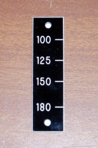 Measurement label